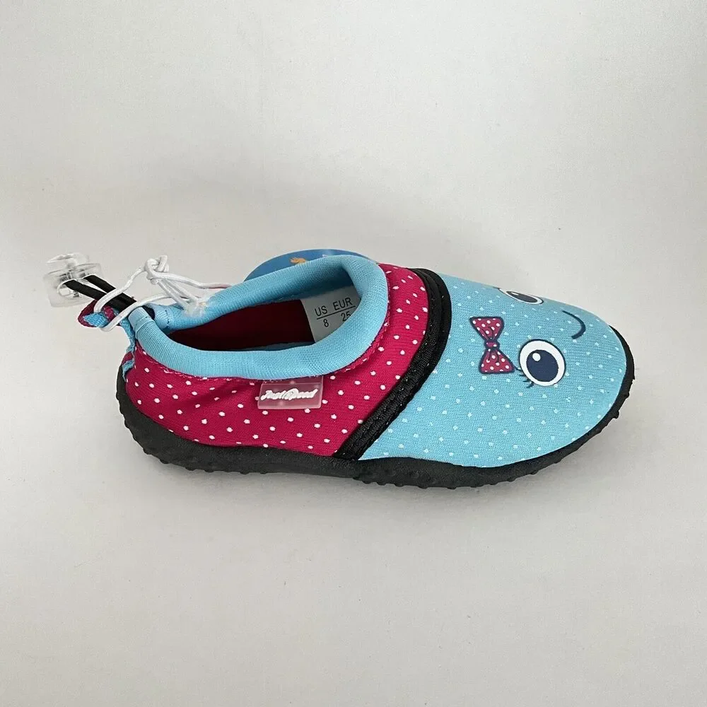 Just Speed Water Shoe Quick Dry Beach Pool Blue Kids 8